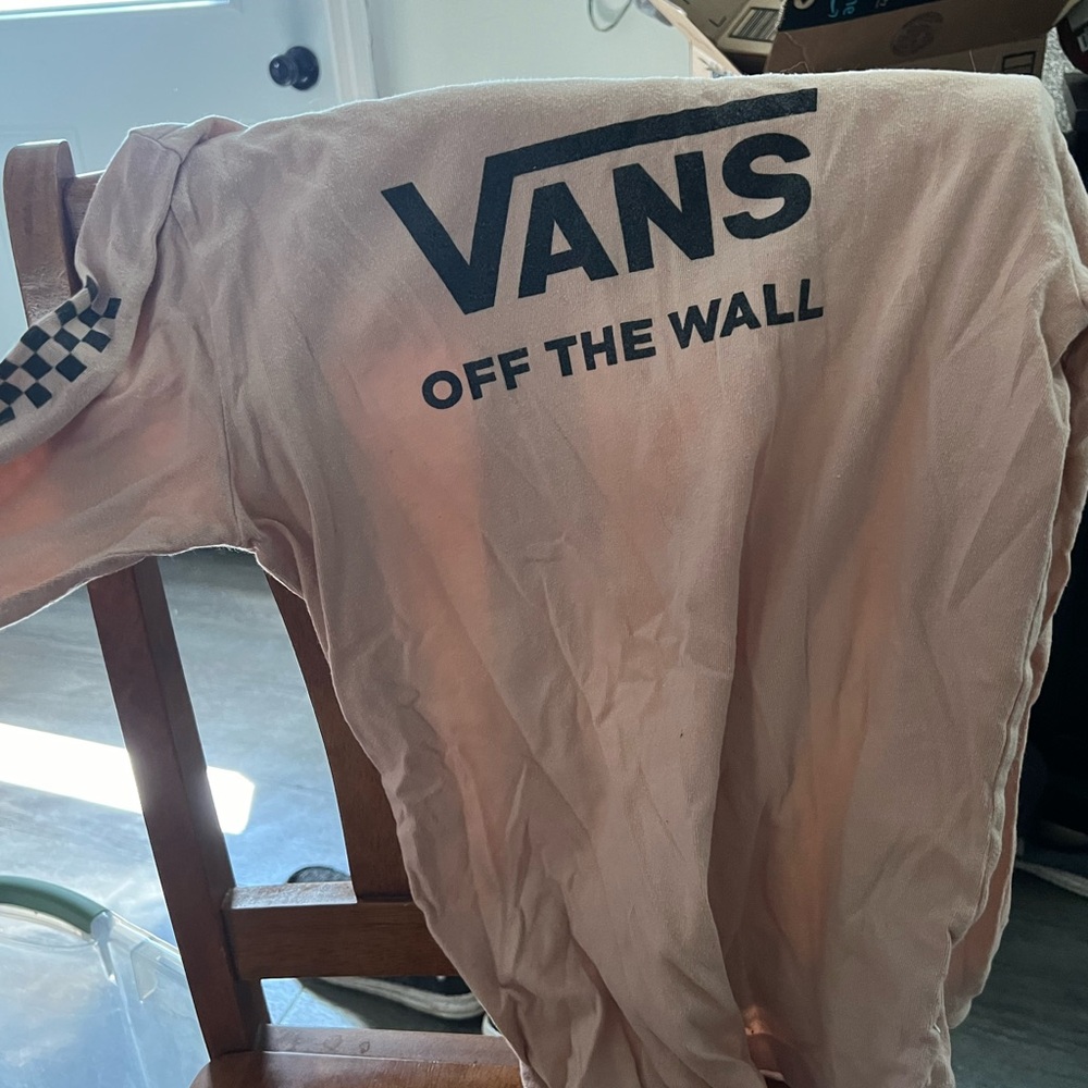 Vans size small long sleeved